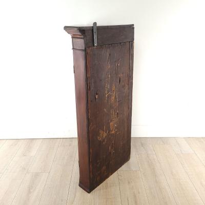 George III English Mahogany Corner Cabinet circa 1790