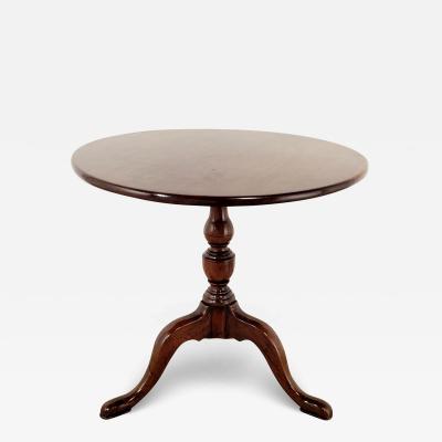 George III English Mahogany Tilt Table circa 1780