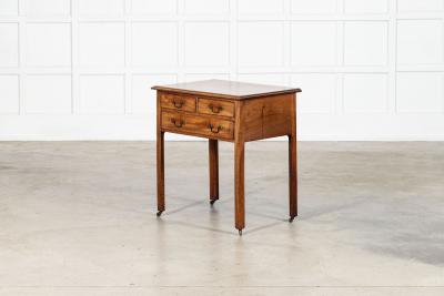 George III English Mahogany Writing Table