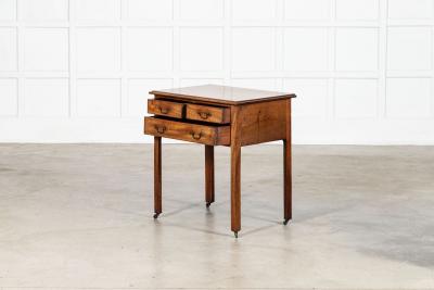 George III English Mahogany Writing Table