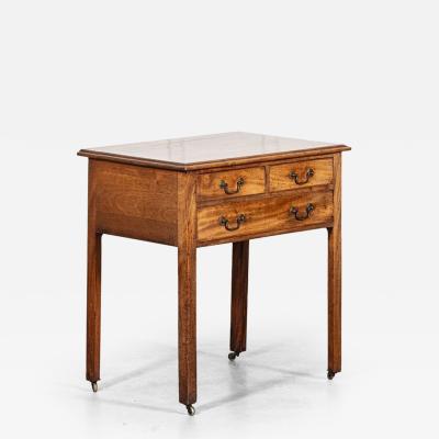 George III English Mahogany Writing Table