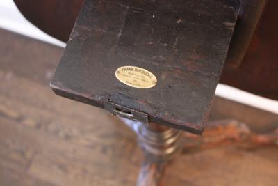 George III Gallery Tripod Tilt Top Table