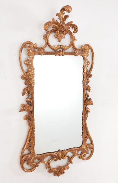 George III Gilt Rococo Mirror