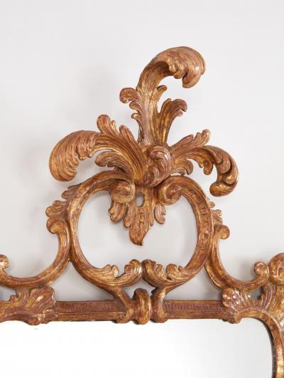 George III Gilt Rococo Mirror