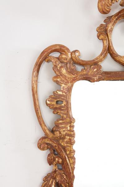 George III Gilt Rococo Mirror