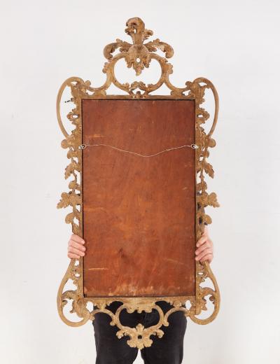 George III Gilt Rococo Mirror