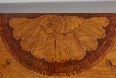 George III Inlaid Satinwood Card Table