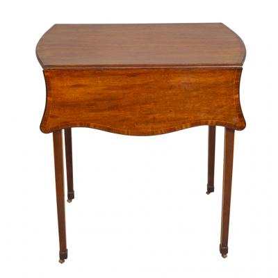 George III Mahogany And Gonsalvo Alves Pembroke Table