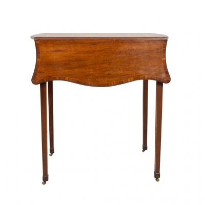 George III Mahogany And Gonsalvo Alves Pembroke Table