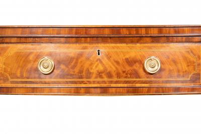 George III Mahogany And Tulipwood Banded Serving Table
