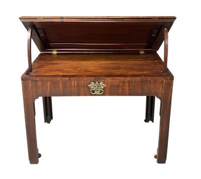 George III Mahogany Architects Desk