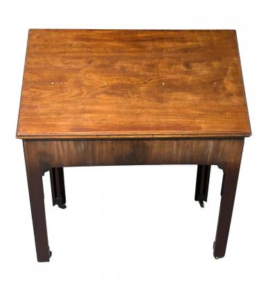 George III Mahogany Architects Desk