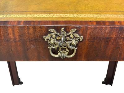 George III Mahogany Architects Desk