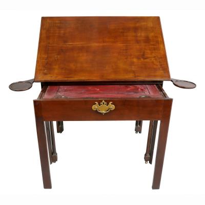 George III Mahogany Architects Table