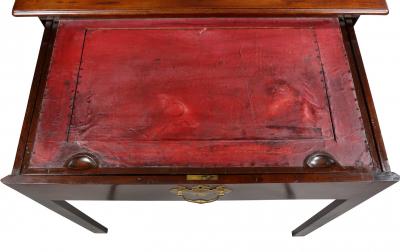 George III Mahogany Architects Table