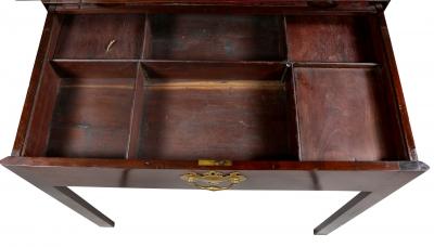 George III Mahogany Architects Table