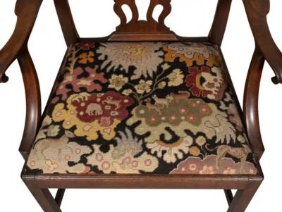 George III Mahogany Armchair