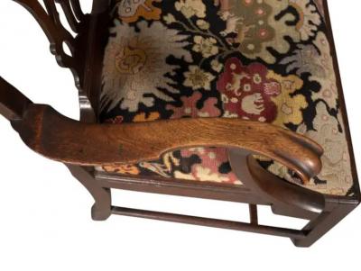 George III Mahogany Armchair