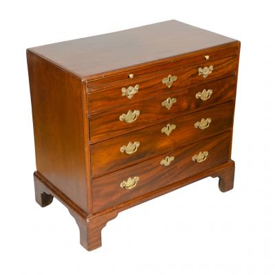 George III Mahogany Bachelor Chest Of Drawers