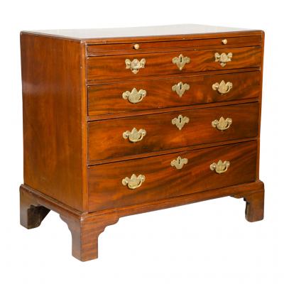 George III Mahogany Bachelor Chest Of Drawers