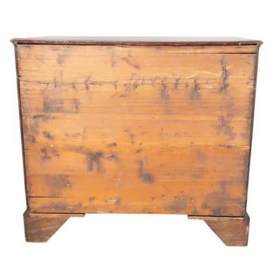 George III Mahogany Bachelors Chest
