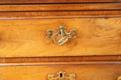 George III Mahogany Bachelors Chest