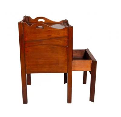 George III Mahogany Bedside Commode