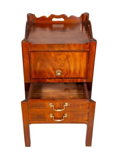 George III Mahogany Bedside Commode