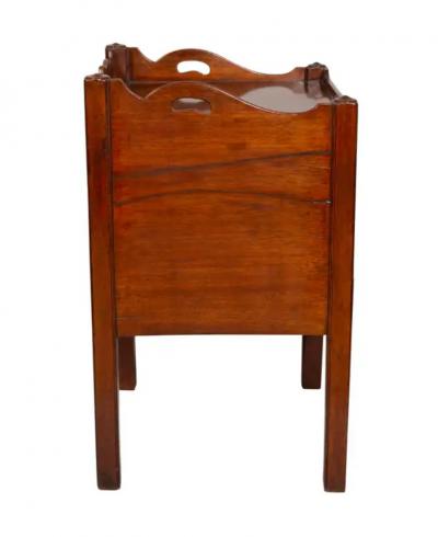 George III Mahogany Bedside Commode