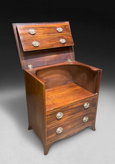 George III Mahogany Bedside Commode