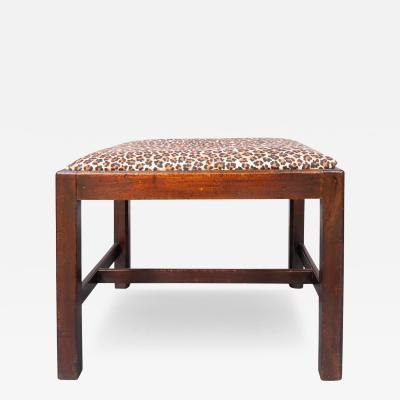 George III Mahogany Bench