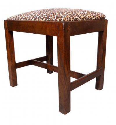 George III Mahogany Bench