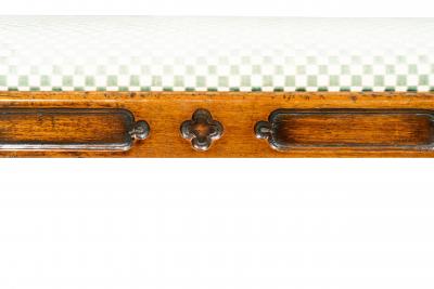 George III Mahogany Bench