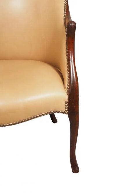 George III Mahogany Bergere Chair