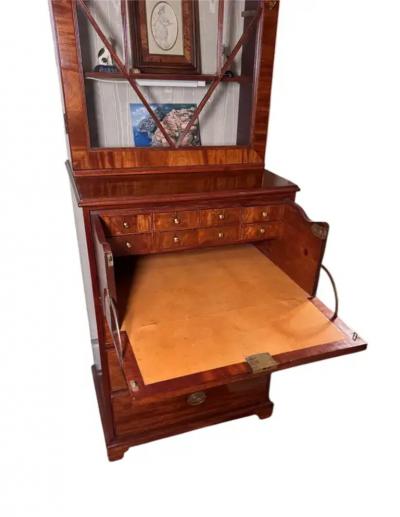 George III Mahogany Bookcase