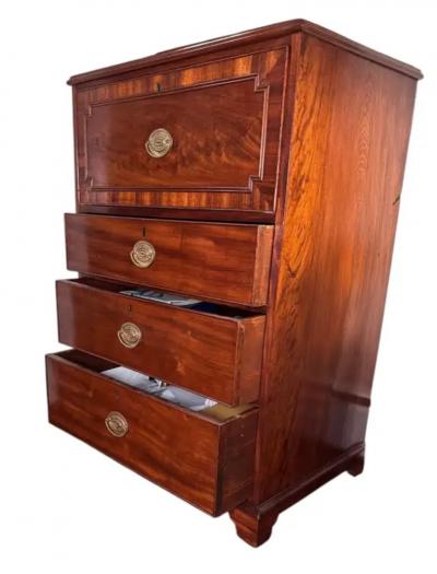 George III Mahogany Bookcase