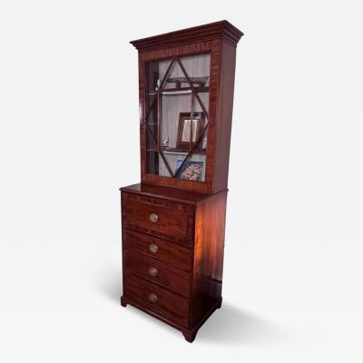 George III Mahogany Bookcase