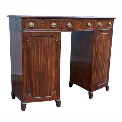 George III Mahogany Bowfront Server