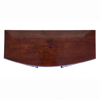 George III Mahogany Bowfront Server