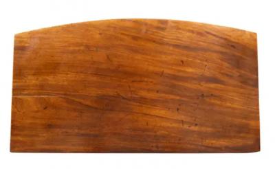 George III Mahogany Bowfront Side Table