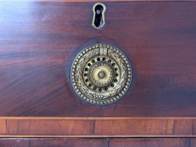 George III Mahogany Brass Sideboard England 18th c 