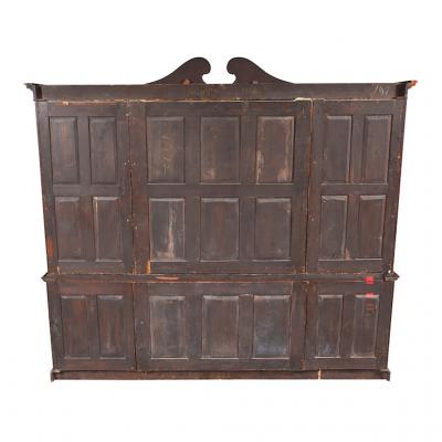 George III Mahogany Breakfront Bookcase