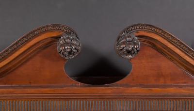 George III Mahogany Breakfront Bookcase