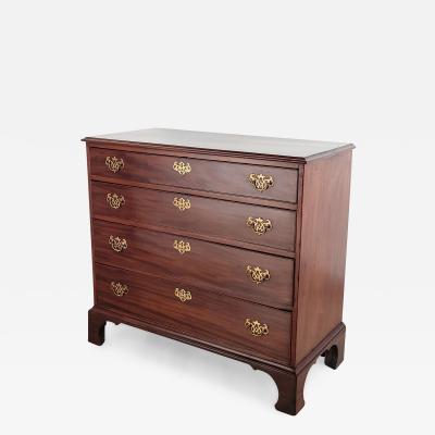 George III Mahogany Chest England circa 1790