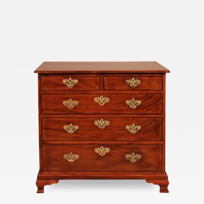 George III Mahogany Chest Of Drawers 18th Century