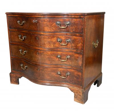 George III Mahogany Chest Of Drawers