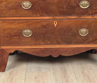 George III Mahogany Chest of Drawers England circa 1800