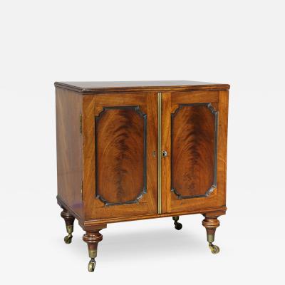 George III Mahogany Collectors Cabinet