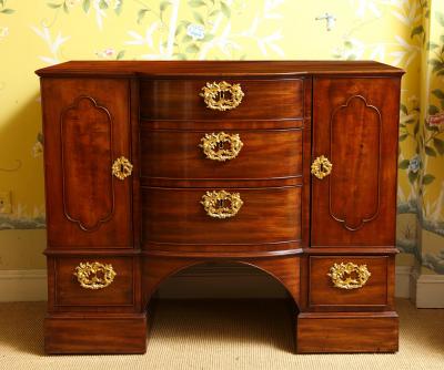 George III Mahogany Commode