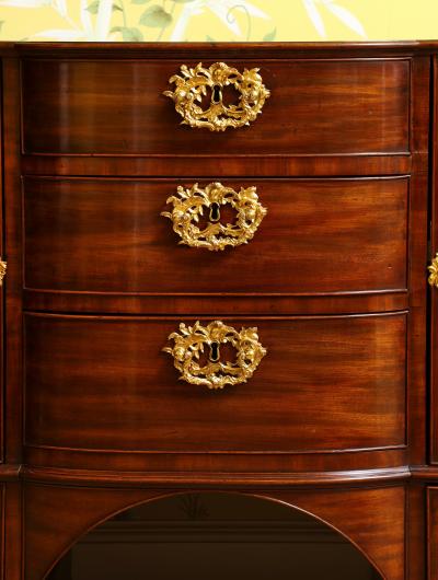 George III Mahogany Commode
